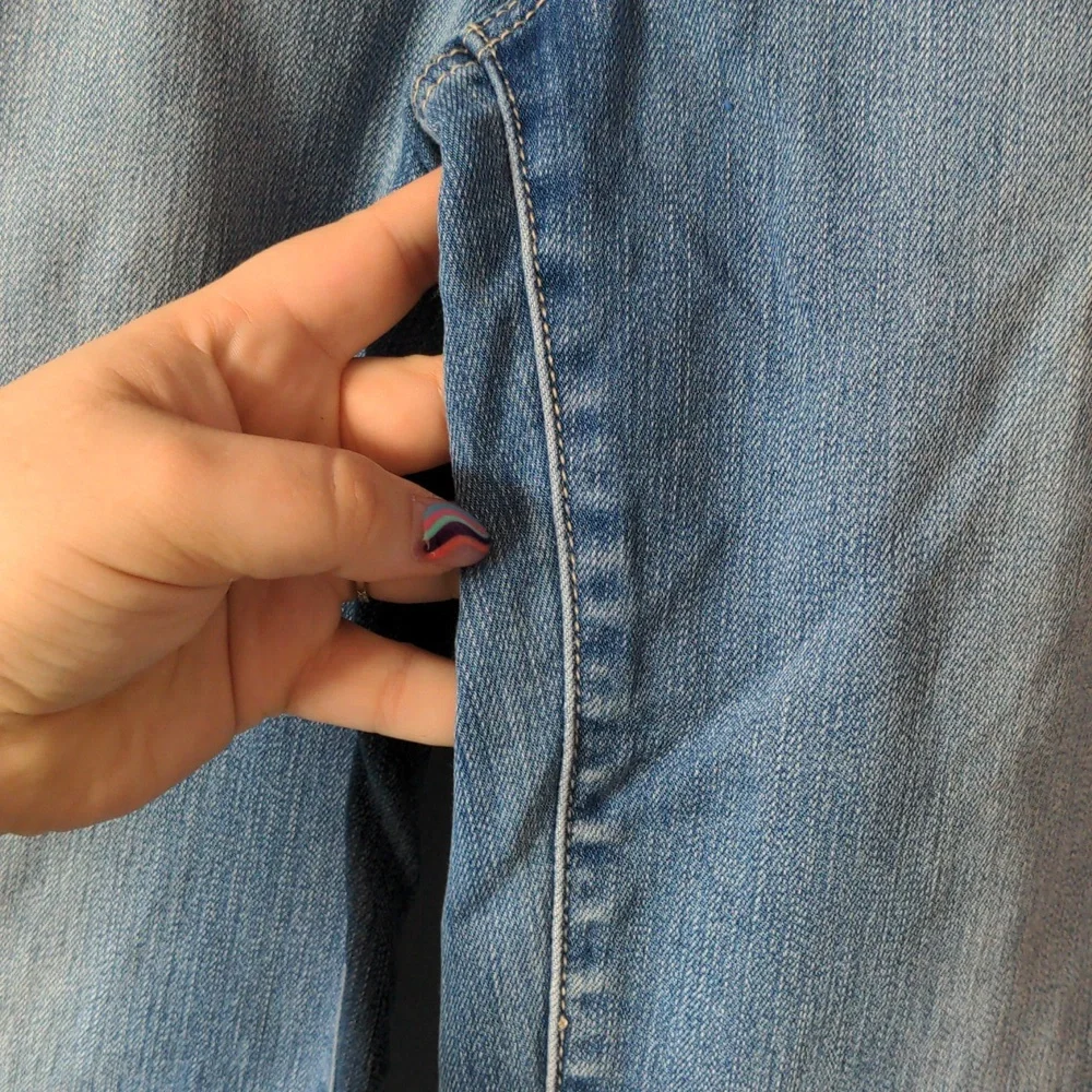 Just Jeans Fit Enhanced Bootcut jeans 1970 style size AU11 - Picture 5 of 7